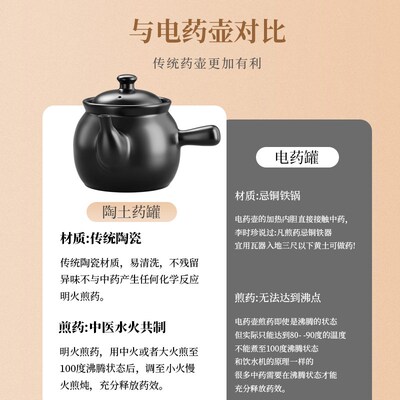 老式中药罐熬药砂锅家用煎药壶煎锅药煲药锅专用药罐子煮药的瓦罐