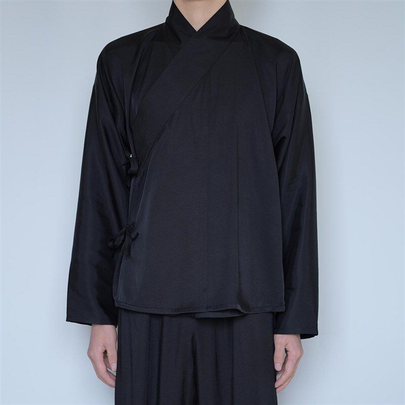 青山渐汉服男女中衣中裤内搭黑白交领内衬里衣春夏秋冬日常款,男装,汉服,淘宝优惠券,粉丝福利购,淘宝优惠卷