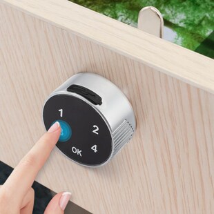 办公文件柜抽屉锁铁皮储物柜电子密码锁鞋柜更衣柜子转舌锁信箱锁