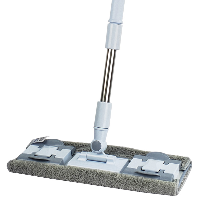 亿丽佳大号平板拖把家用木地板墩布夹毛巾干湿两用拖布头地拖神器