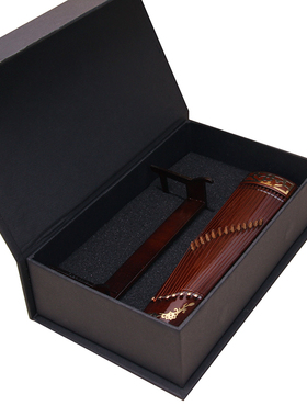 迷你木质古筝模型摆件男女朋友生日中国传统礼物中国风古琴装饰品