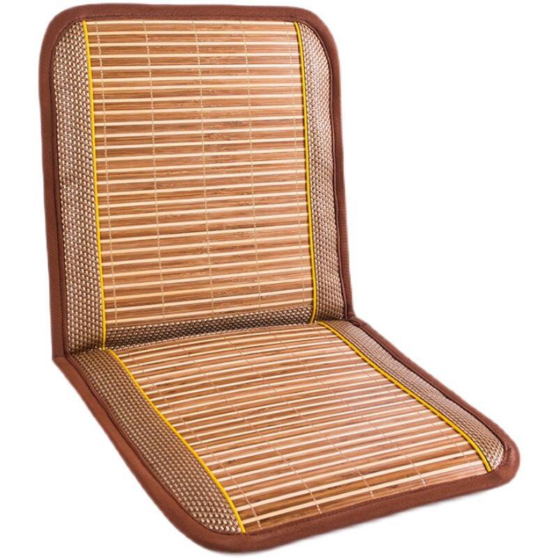 竹凉席坐垫靠垫连体一体电脑椅子凉垫竹丝座垫办公椅透气靠垫夏季,居家布艺,椅垫,淘宝优惠券,粉丝福利购,淘宝优惠卷