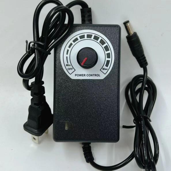 全新可调速电源220V适配器转12V调速器