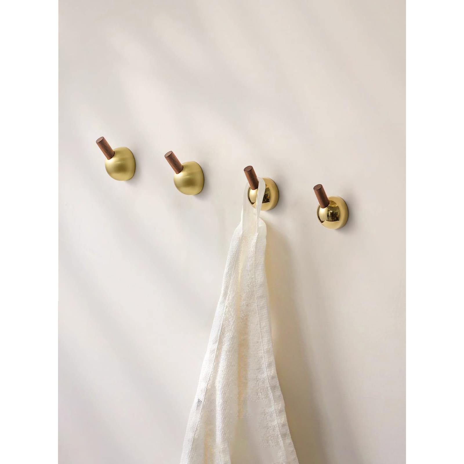 法式家用合金玄关入户门挂衣钩衣柜开放挂墙壁创意单勾衣钩