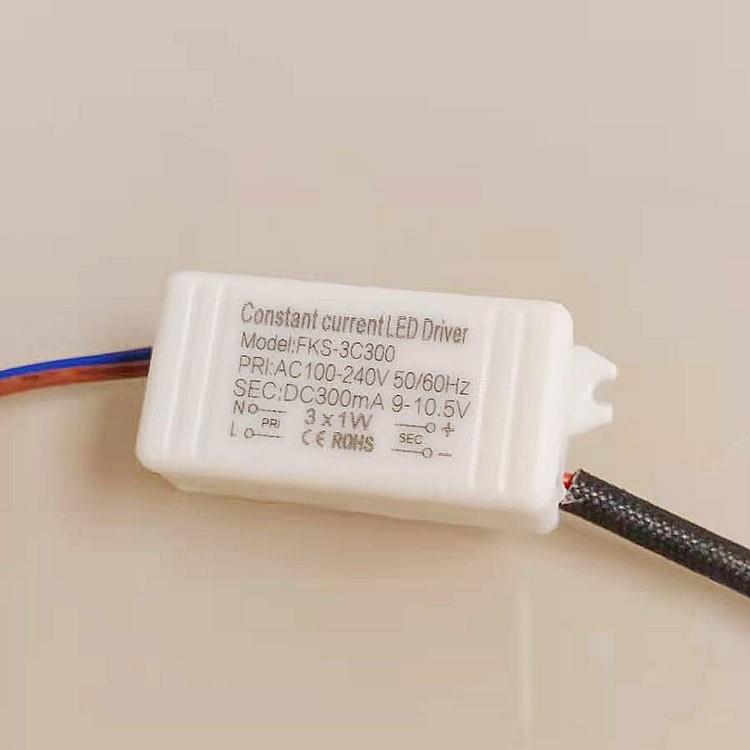 LED射灯电源 射灯驱动火牛 3x1W电源 1W驱动 1w变压器 3W 驱动
