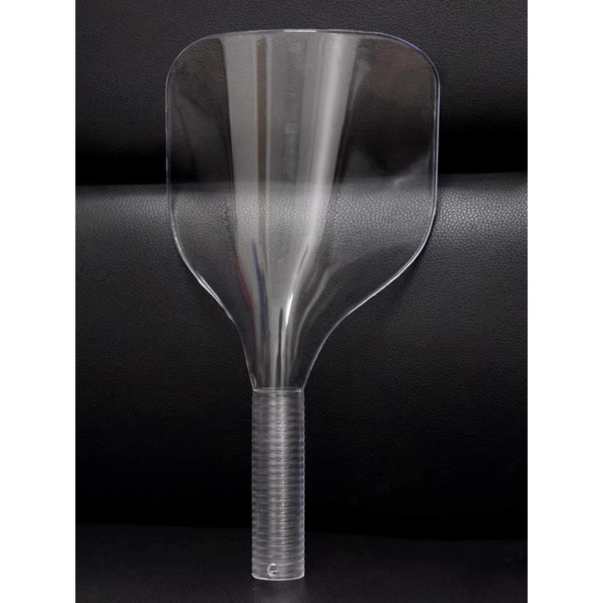 美容美发透明喷干发胶护脸挡板理发店高清挡脸遮面罩刘海剪发工具