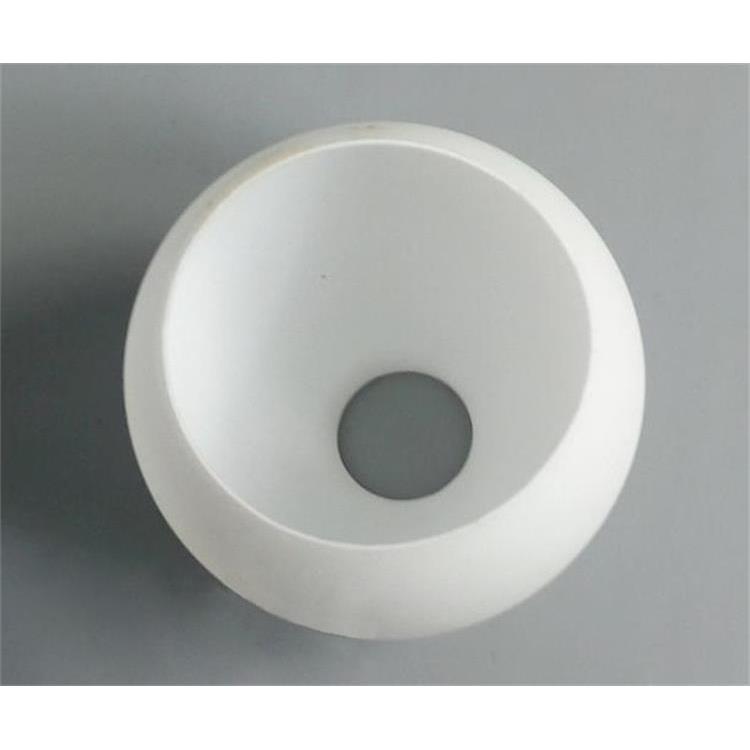 白色磨砂玻璃灯罩E27螺口灯头上下开口外壳罩台灯吊灯壁灯DIY配件