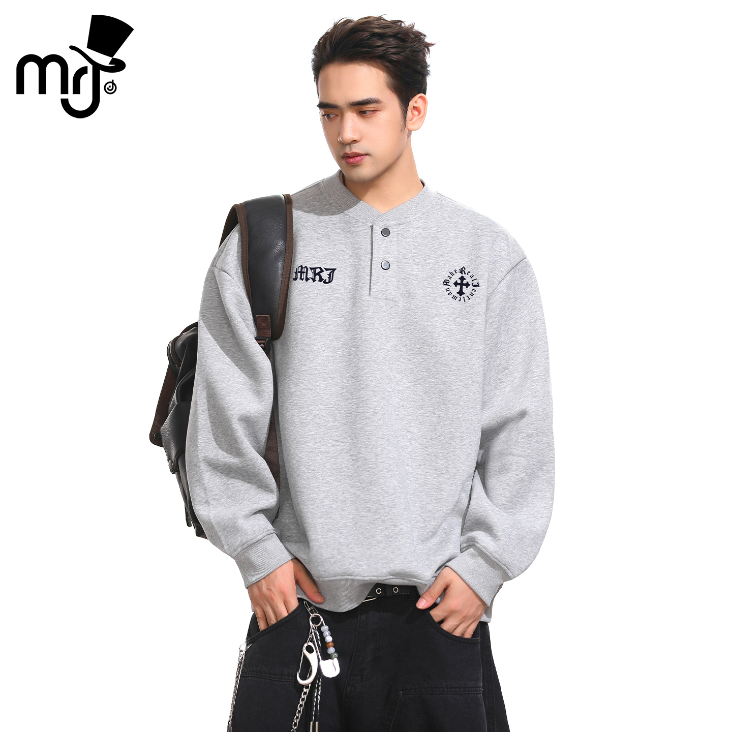 周杰伦原创品牌MRJ潮流百搭卫衣