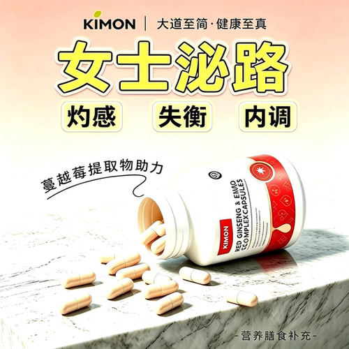 【女士泌路 昼夜跑厕】KIMON旗舰同款蔓越莓益生菌女士泌路健康CM