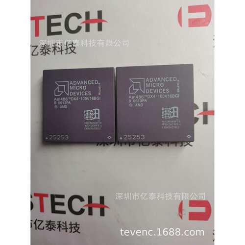 AM486DX4-100V16BGI封装PGA168微处理器芯片IC