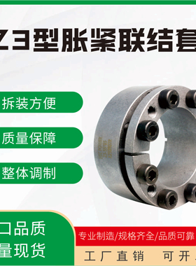 Z3胀紧套 Z3A胀套Z3B免键轴套ZJ3涨套203 KTR200涨紧套130 TLK132