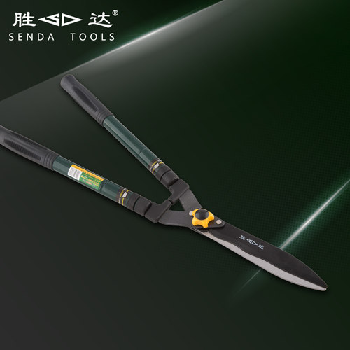 胜达工具 伸缩型钢管柄整篱剪 花园工具 树枝修枝剪 整枝剪刀