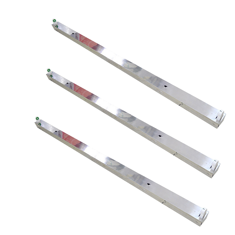 不锈钢灯座日光灯支架led全1.2米T单管管荧光灯带反光罩