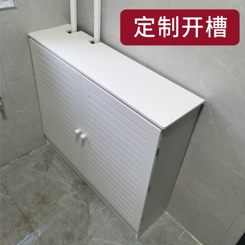 暖气地暖分水器遮挡柜装饰箱管道门水表弱电集线盒创意防水遮丑图片