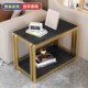 客厅长方形边几沙发侧边柜小茶几岩板正方形角几小置物桌