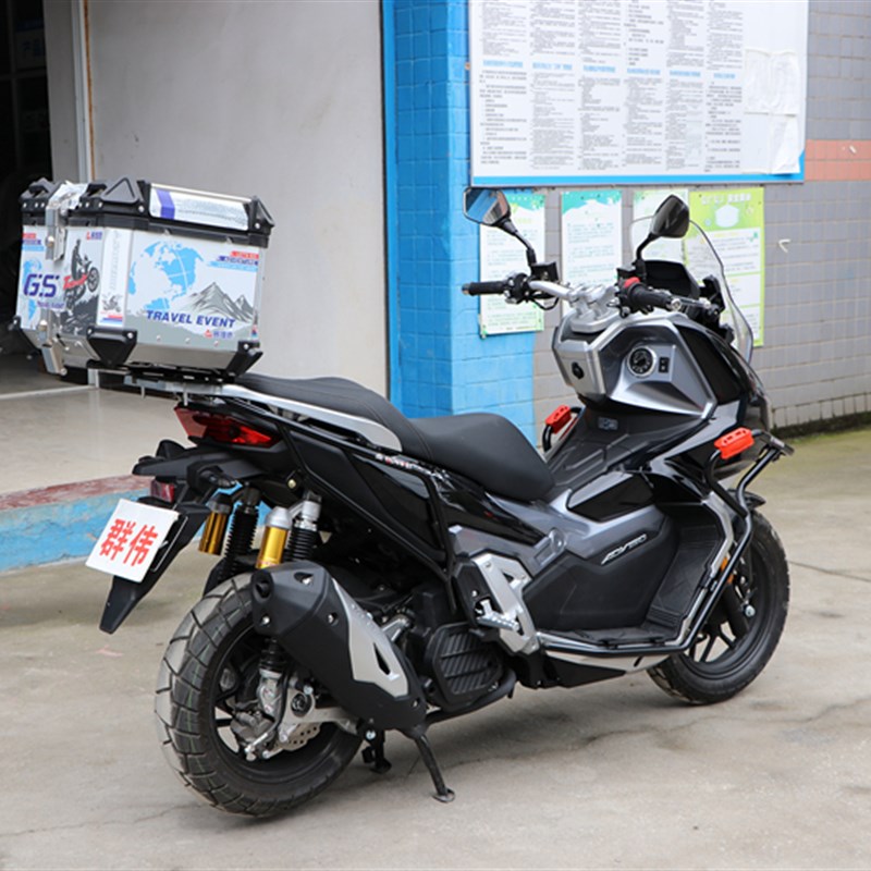 适用于踏板车大阳ADV150保险杠 DY150T-36前护杠防摔杠保护改装件