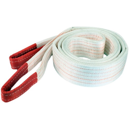 白色重吊装带扣酸洗丙纶加宽加厚吊车绳耐磨模具T吨米