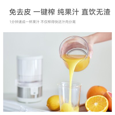 立时榨汁汁渣分离全自动小型电动便携果汁原汁橙汁