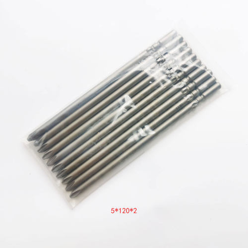 加长电批咀.夹头MM十字批杆2材料电动子头机用定