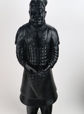 现代中式创意家居玄关秦兵马俑模型特色工艺品礼品送老外