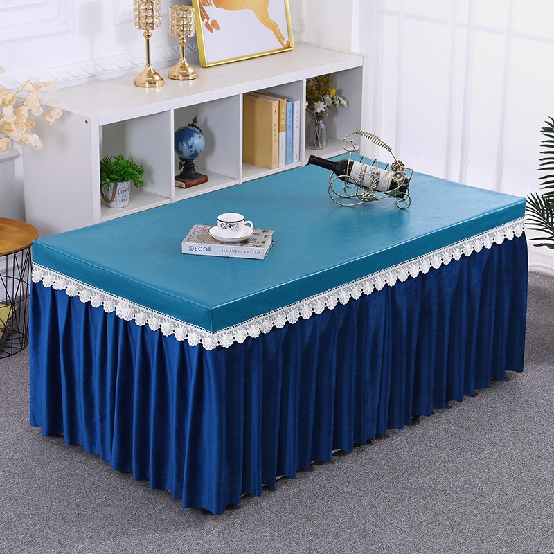 烤火炉罩电暖炉美甲桌装饰罩长方形烤火桌布取暖桌电炉茶几罩