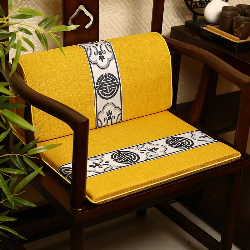红木椅子坐垫中式古典实木沙发座垫圈椅餐椅茶椅太师椅椅垫护腰垫