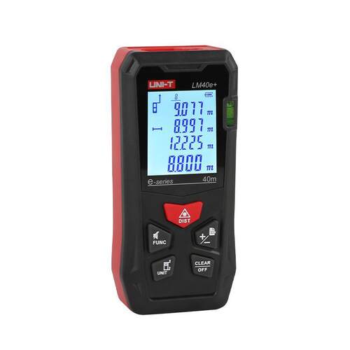 优利德(UNI-T)LM40E+/60E+激光测距仪 手持高精度电子尺量房仪
