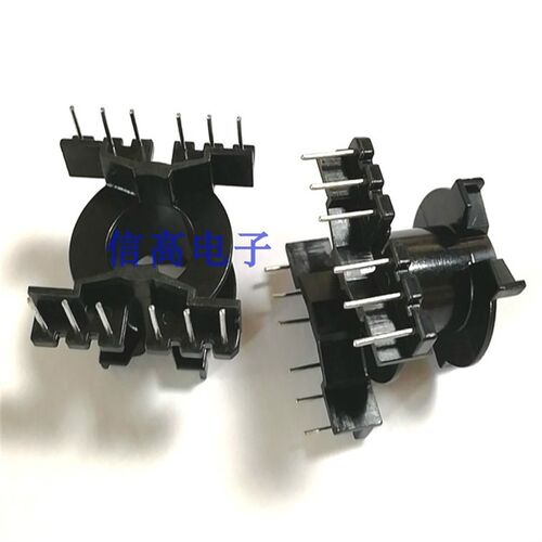 PQ3530电源电机变压器磁芯立式骨架6+6针PQ35