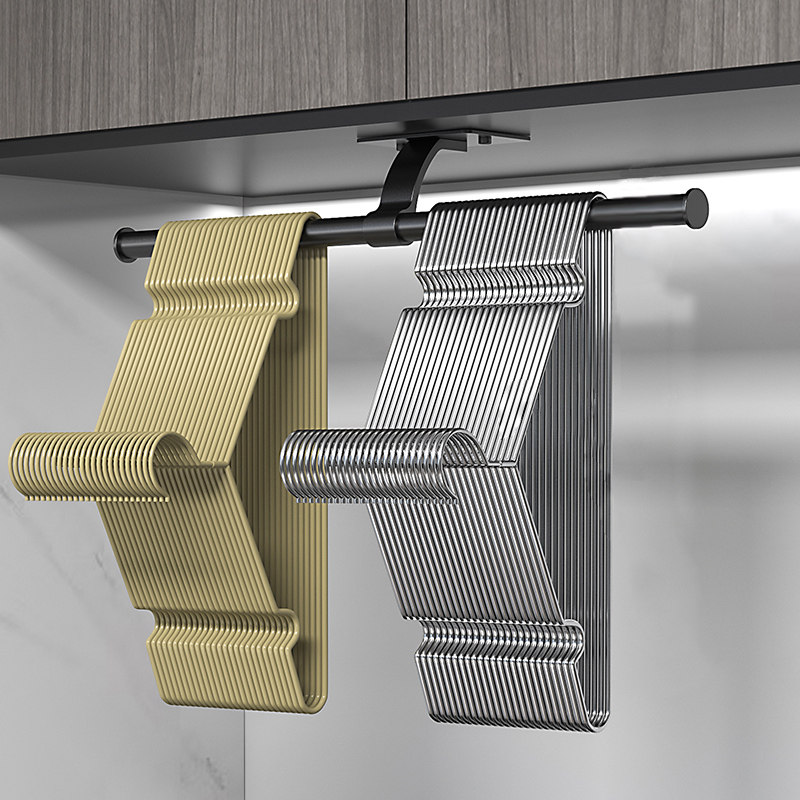 放晾衣架收纳整理架免打孔阳台放夹子多功能家用墙上壁挂挂钩架子