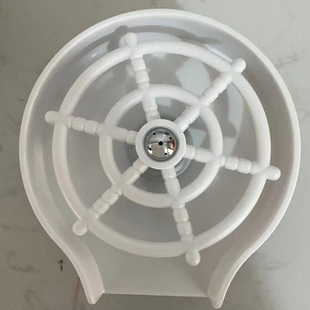 白色高压洗杯器水槽吧台酒吧家用咖啡奶茶自动冲洗杯子神器不锈钢