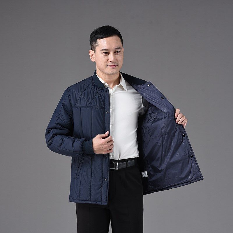 冬季中老年男士羊毛棉袄轻便内穿宽松棉衣爸爸装加厚内胆保暖上衣,男装,中老年上装,淘宝优惠券,粉丝福利购,淘宝优惠卷