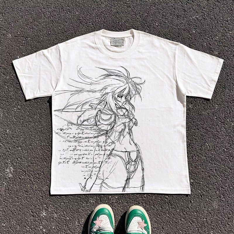 王有病工作室 重磅260G!动漫线稿复古小众独特艺术风男女短袖T恤,男装,时尚防晒服,淘宝优惠券,粉丝福利购,淘宝优惠卷