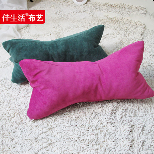 抱枕长条靠枕垫腰枕沙发椅子靠背垫办公室午睡枕头舒适简约腰靠垫