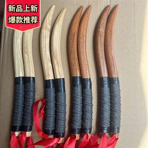 老款用经典 龙舟鼓棒 月牙鼓槌  硬木鼓棒加粗