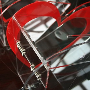 爱心箱红色爱心捐款箱乐捐箱心形 功德箱定制 捐款箱投票箱