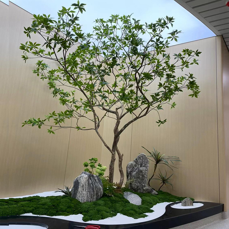 大型仿真马醉木树室内外装饰摆件橱窗玄关景观吊钟假树绿植造景