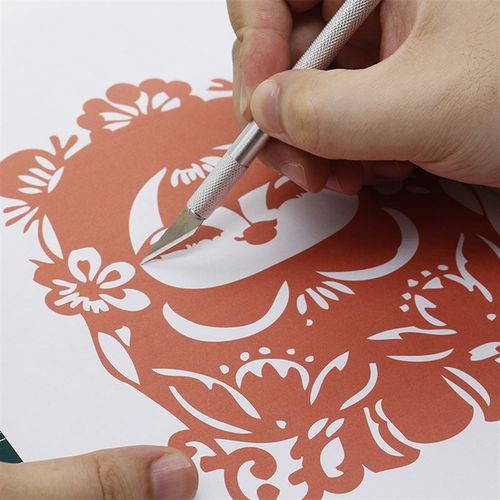 刻纸工具剪纸工具装初学手工雕刻刀垫板刻板专用纸学生剪刀