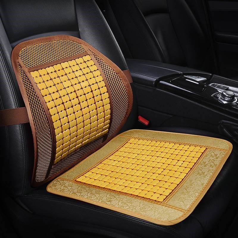 汽车座垫夏季凉垫腰靠 竹片麻将凉席透气凉爽坐垫方垫单片座椅垫,汽车用品/电子/清洗/改装,腰靠,淘宝优惠券,粉丝福利购,淘宝优惠卷