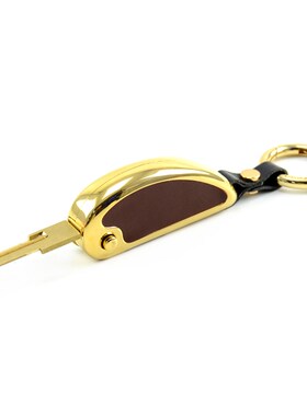 摩车改装 复古钥匙适用幼狮钥匙胚金属自动弹钥匙