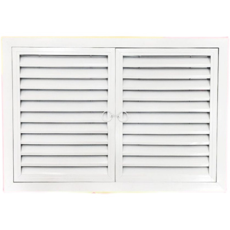 铝合金门百叶门铰检修口门百叶窗暖气罩分水器罩通风墙面