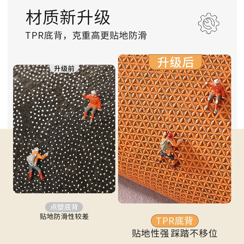 圆形地毯2024新款高级感卧室电脑椅子垫家用书房房间转椅摇椅地垫