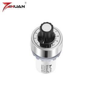 J防爆防尘电位计单圈调速器多联变频器电阻钻孔22mm