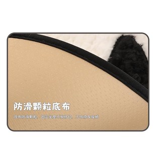 汽车坐垫子保暖座椅半包围座椅垫女冬季毛绒卡通透气通用座子