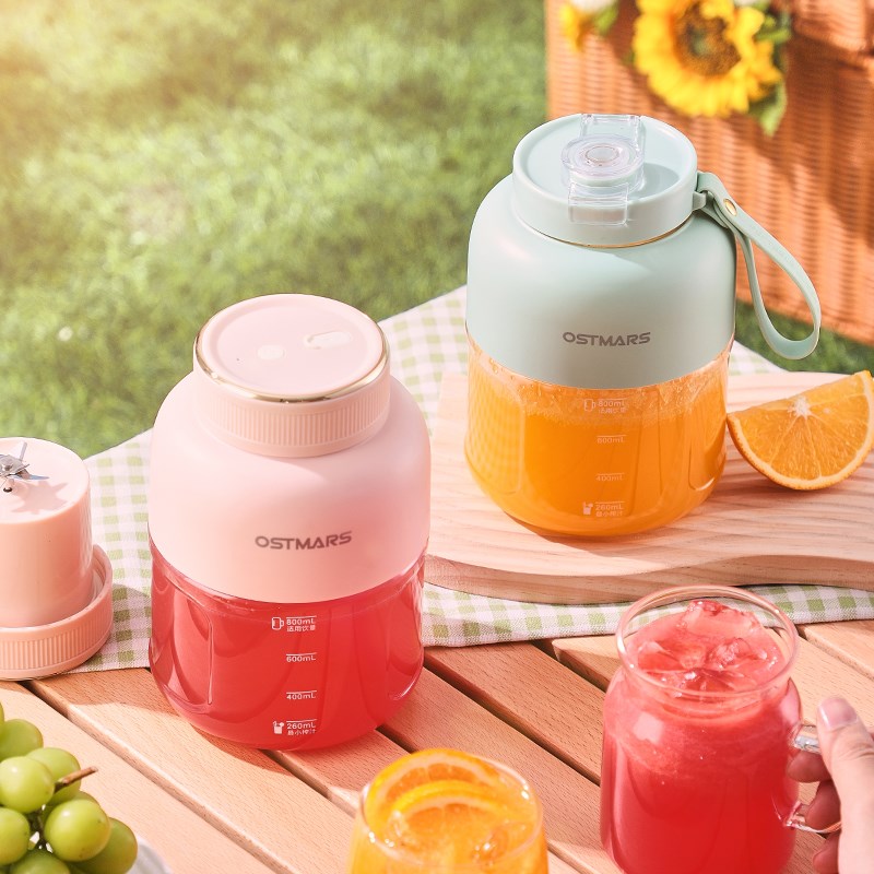 德国OTM榨汁杯大容量无线便携式榨汁机多功能鲜榨碎冰果汁杯