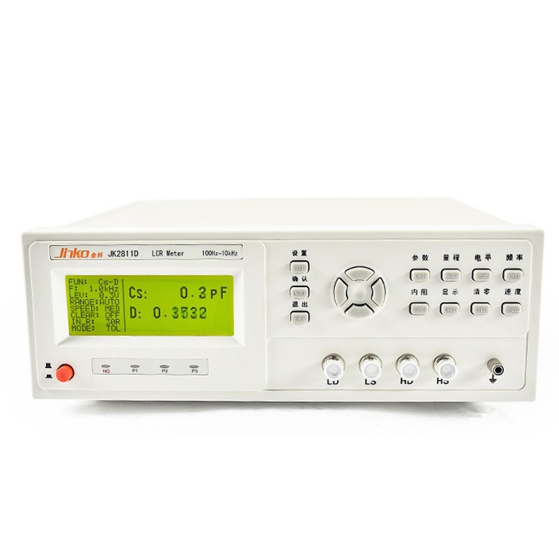 金科JK2811D通用LCR数字电桥测试仪 电容电阻电感元器件测量仪