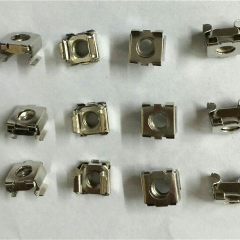 卡式螺母镀镍带卡扣铁皮四方柜螺母,五金/工具,螺母,淘宝优惠券,粉丝福利购,淘宝优惠卷