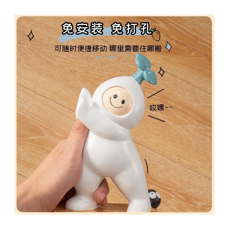 门挡器防撞门塞免打孔房门锲子阻门器家居装饰摆件可爱创意书挡