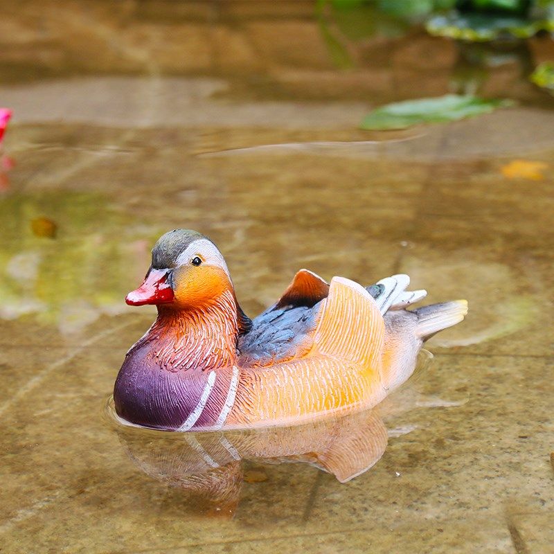 池塘装饰造景水面布置浮水仿真鸳鸯园庭院鱼塘鱼池鱼缸漂浮,家居饰品,户外/庭院摆件,淘宝优惠券,粉丝福利购,淘宝优惠卷