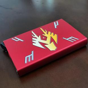 龙骑卡盒自动弹出式卡包男女银行超薄防消磁防盗刷大容量卡套名片