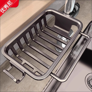 厨房水龙头置物架多功能洗u碗槽菜池沥水收纳架子放菜瓜布抹布挂